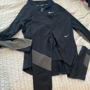 Nike running Dri fit matching set